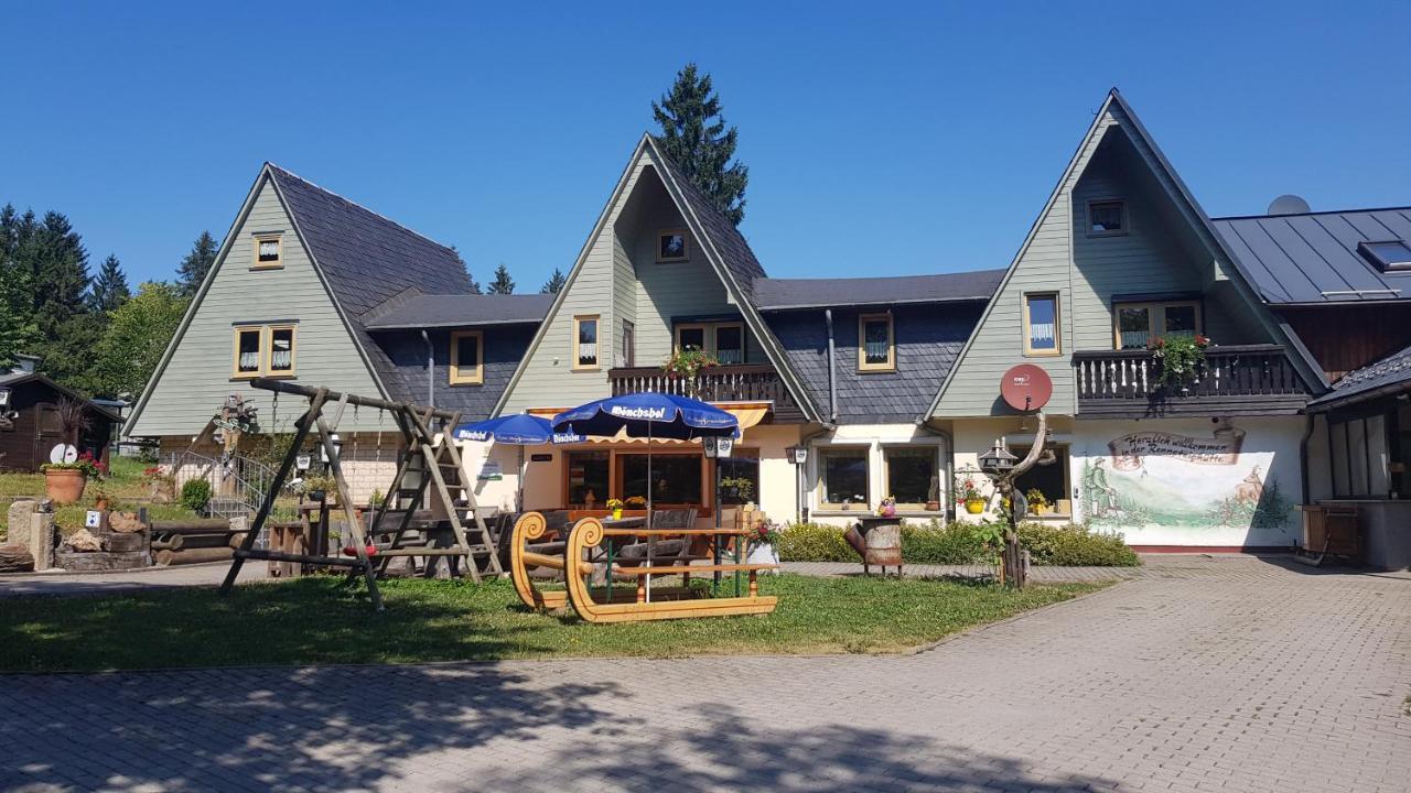 Hotel-Pension Rennsteighutte Frauenwald Exterior photo
